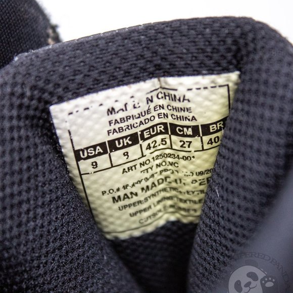 Under Armour Valsetz RTS Black High Top Tactical Sneaker Boots Size 9 1250234 - Picture 6 of 7